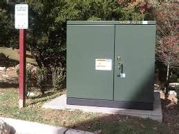 green electrical power box